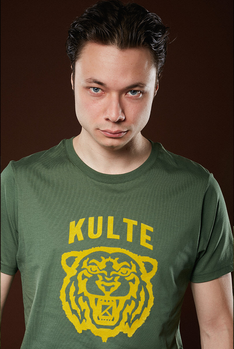 TEE SHIRT TIGRE GREEN