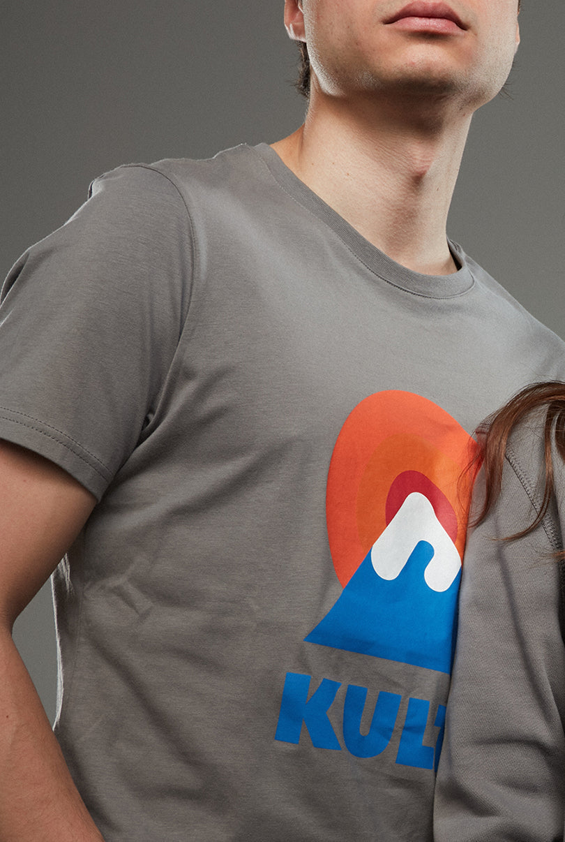 HILL T-SHIRT CHARCOAL GRAY