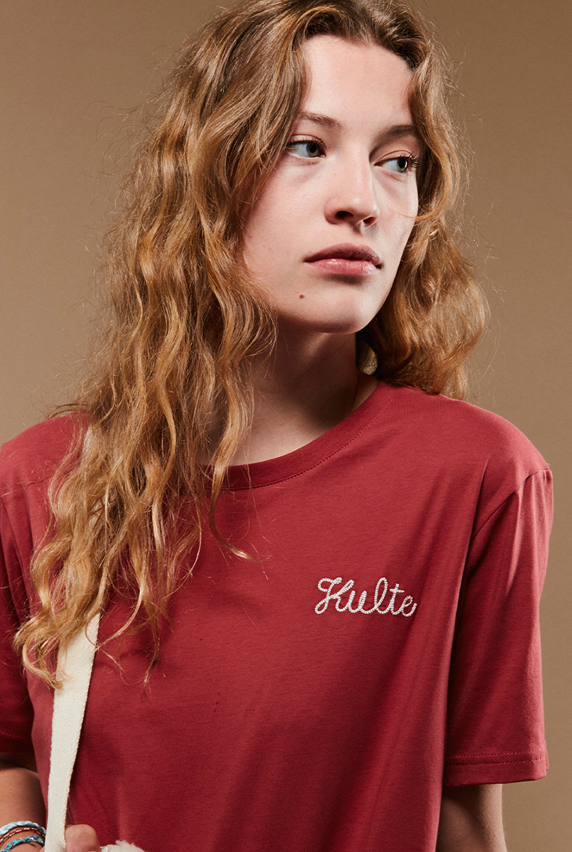 CORPO ATHLETIC LIGHT BURGUNDY T-SHIRT