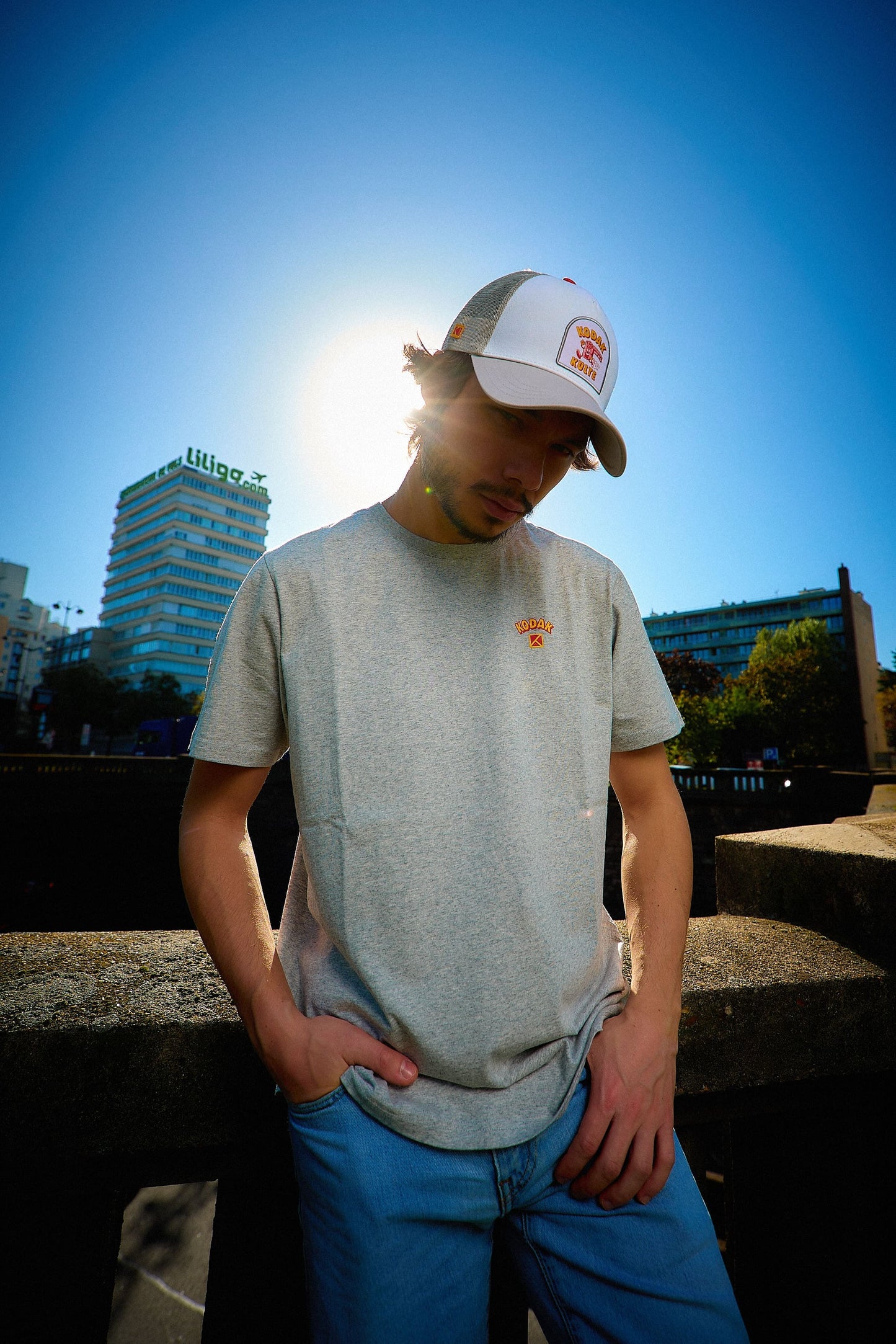 RUNNING GREY T-SHIRT