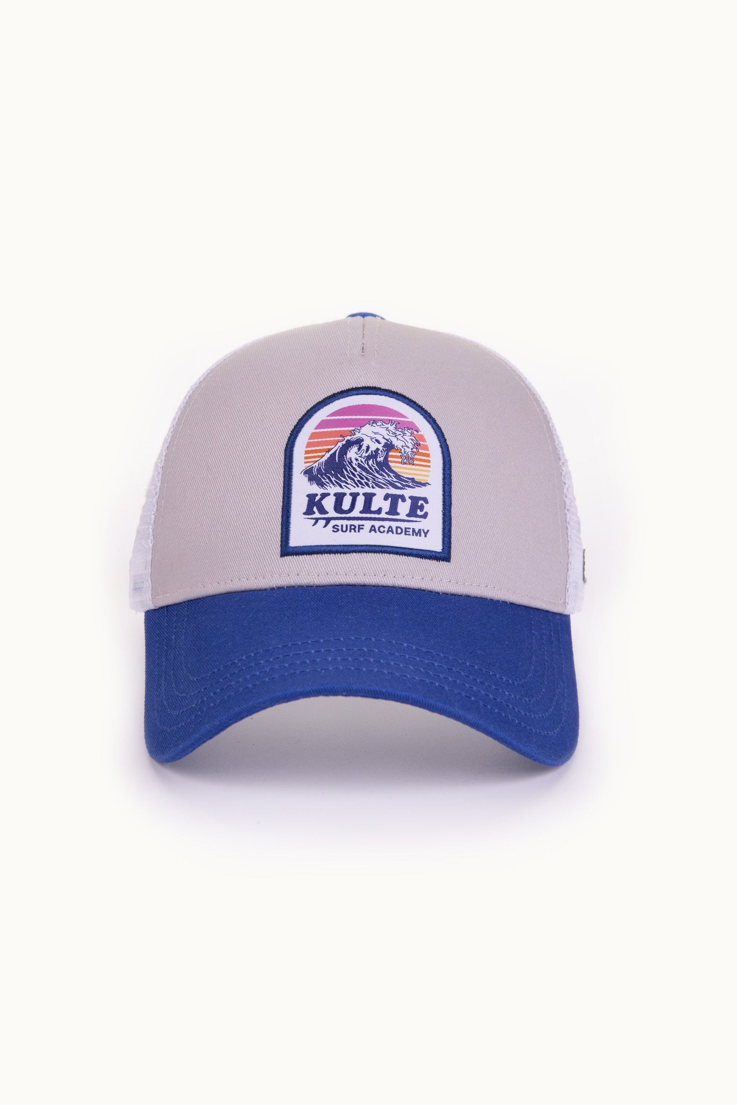 CASQUETTE MOTIF WAVE GREY