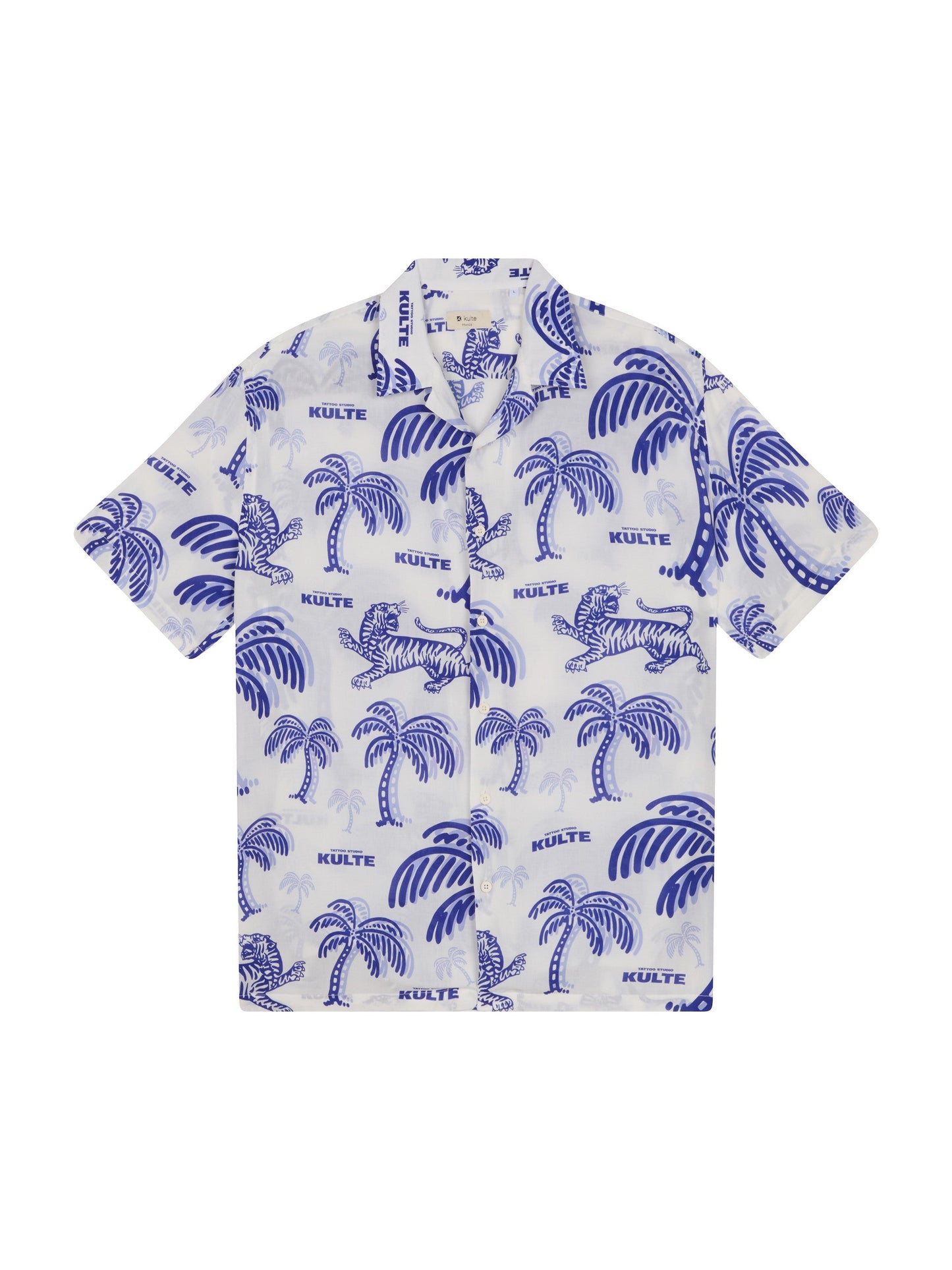 CHEMISE HAWAIENNE TIGER