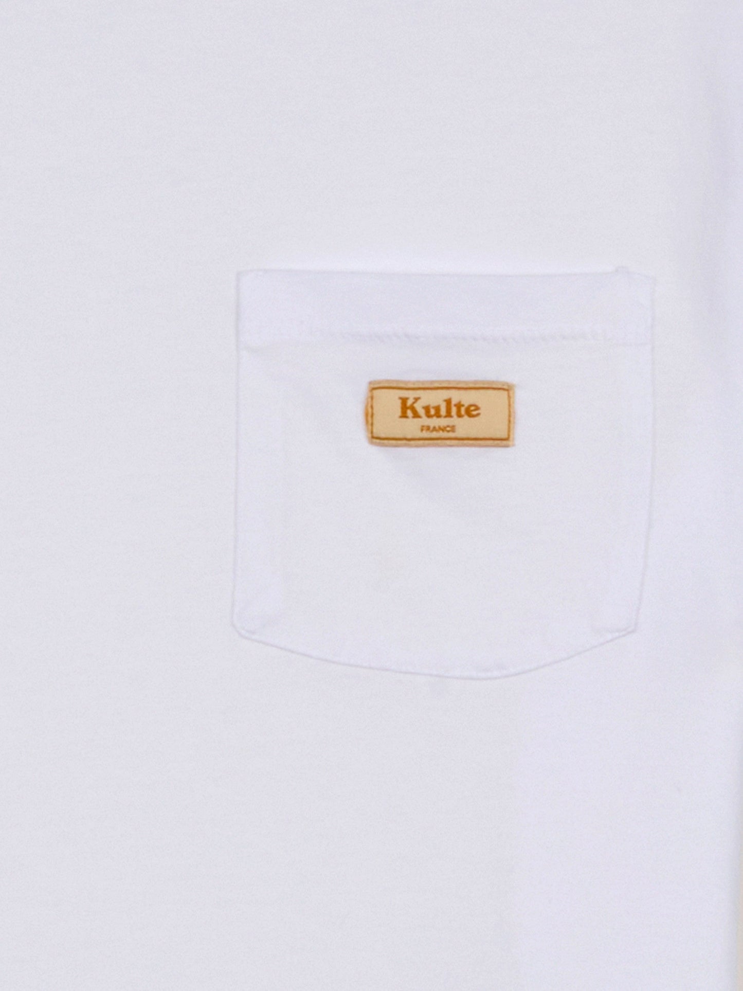 TEE SHIRT SMART POCKET WHITE