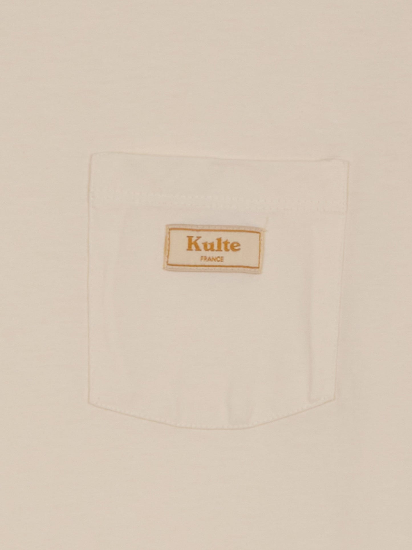 TEE SHIRT SMART POCKET OFF WHITE