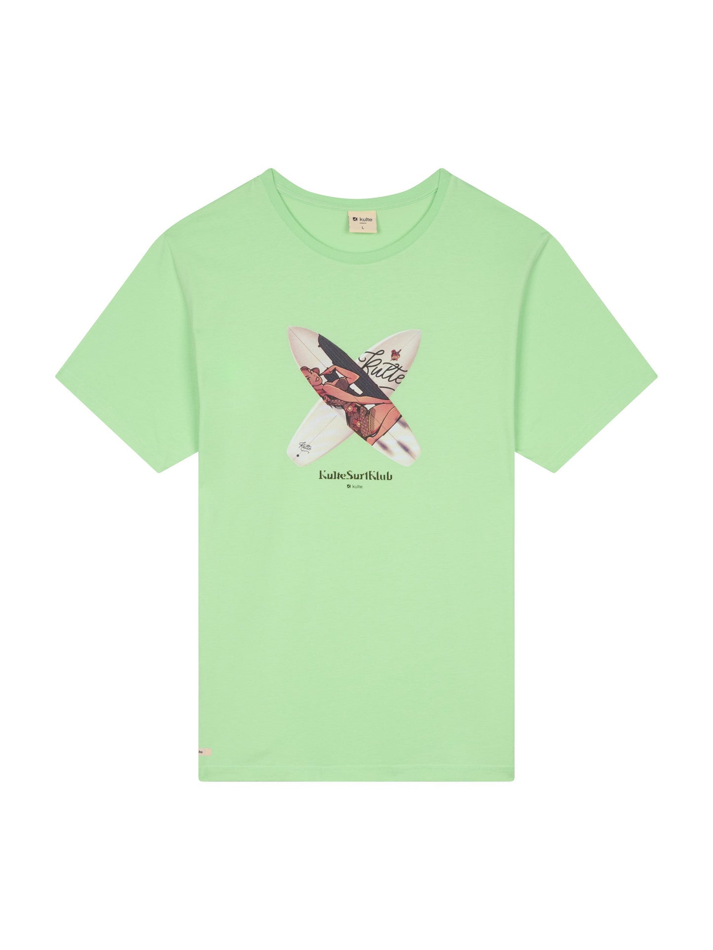 TEE SHIRT SURF TEE GREEN