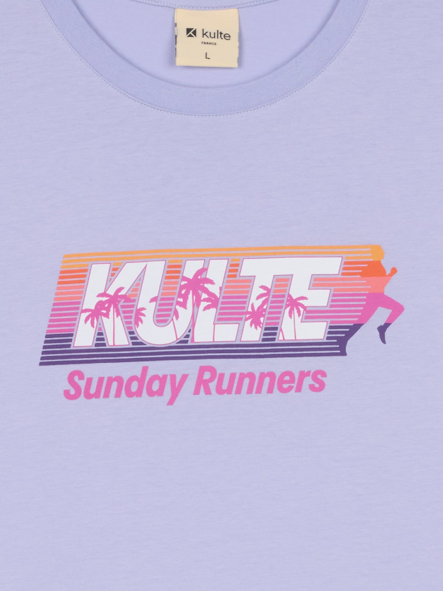 SUNDAY RUNNERS LILAC T-SHIRT