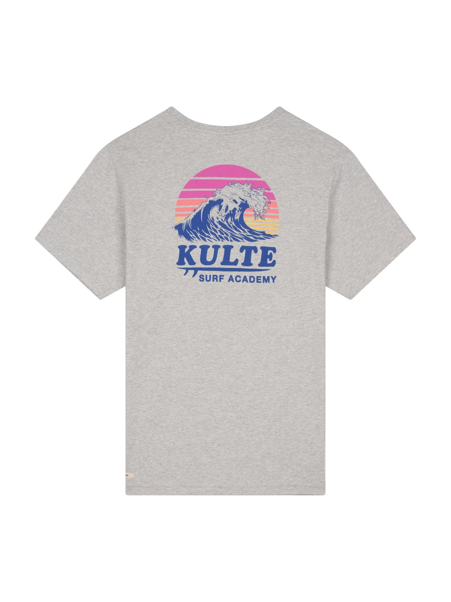 TEE SHIRT WAVE HEATHER GREY