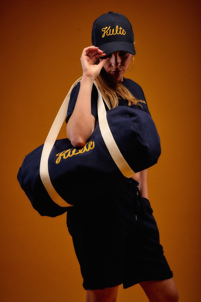 CASQUETTE SCRIPT NAVY