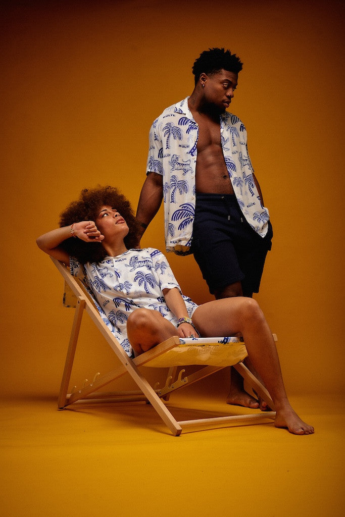 CHEMISE HAWAIENNE TIGER