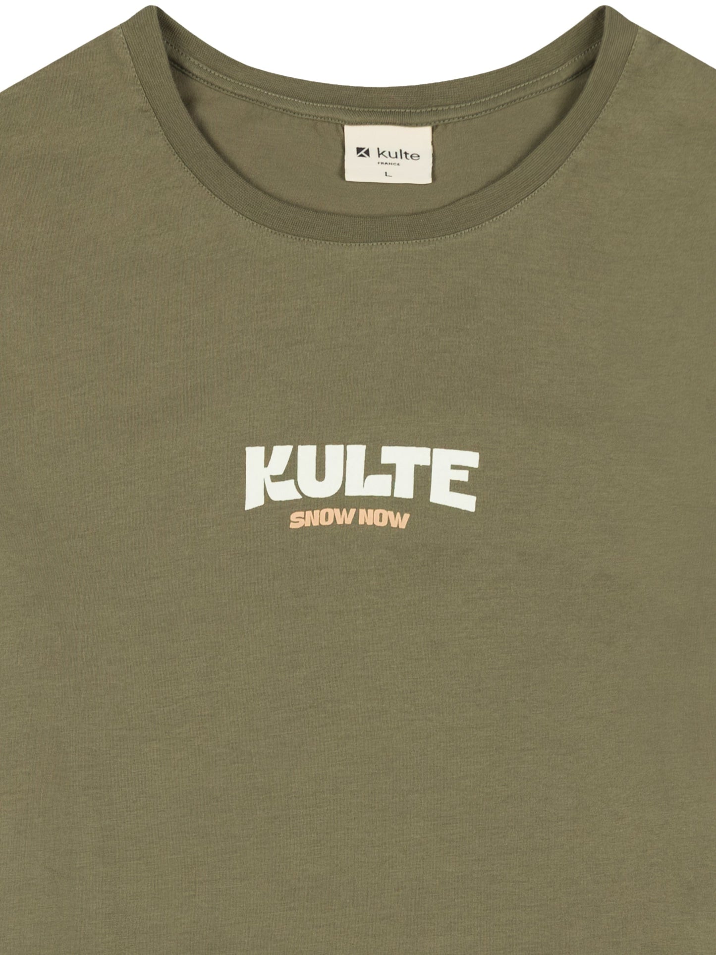 SNOW KAKI T-SHIRT