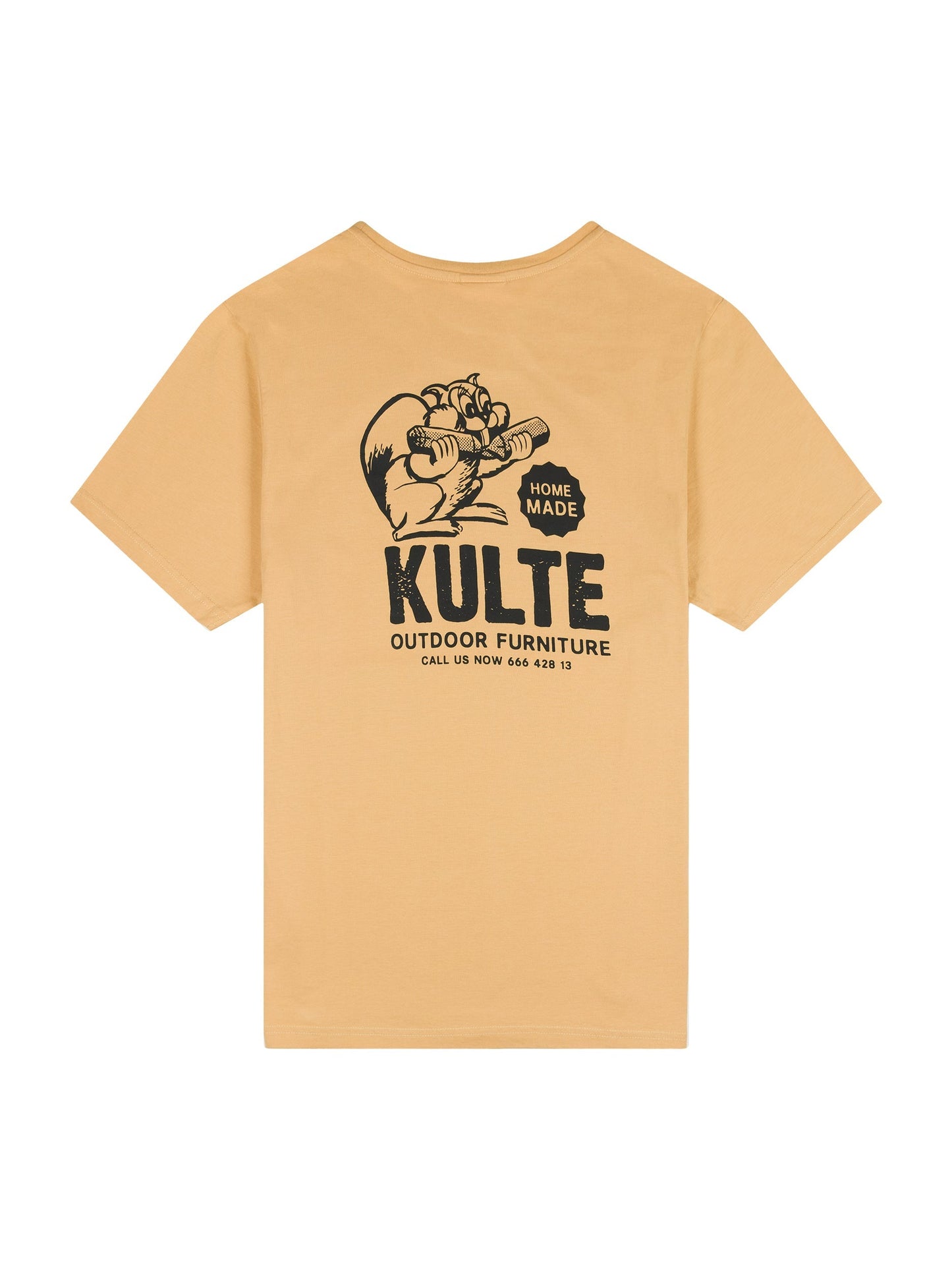 BEIGE CASTOR T-SHIRT
