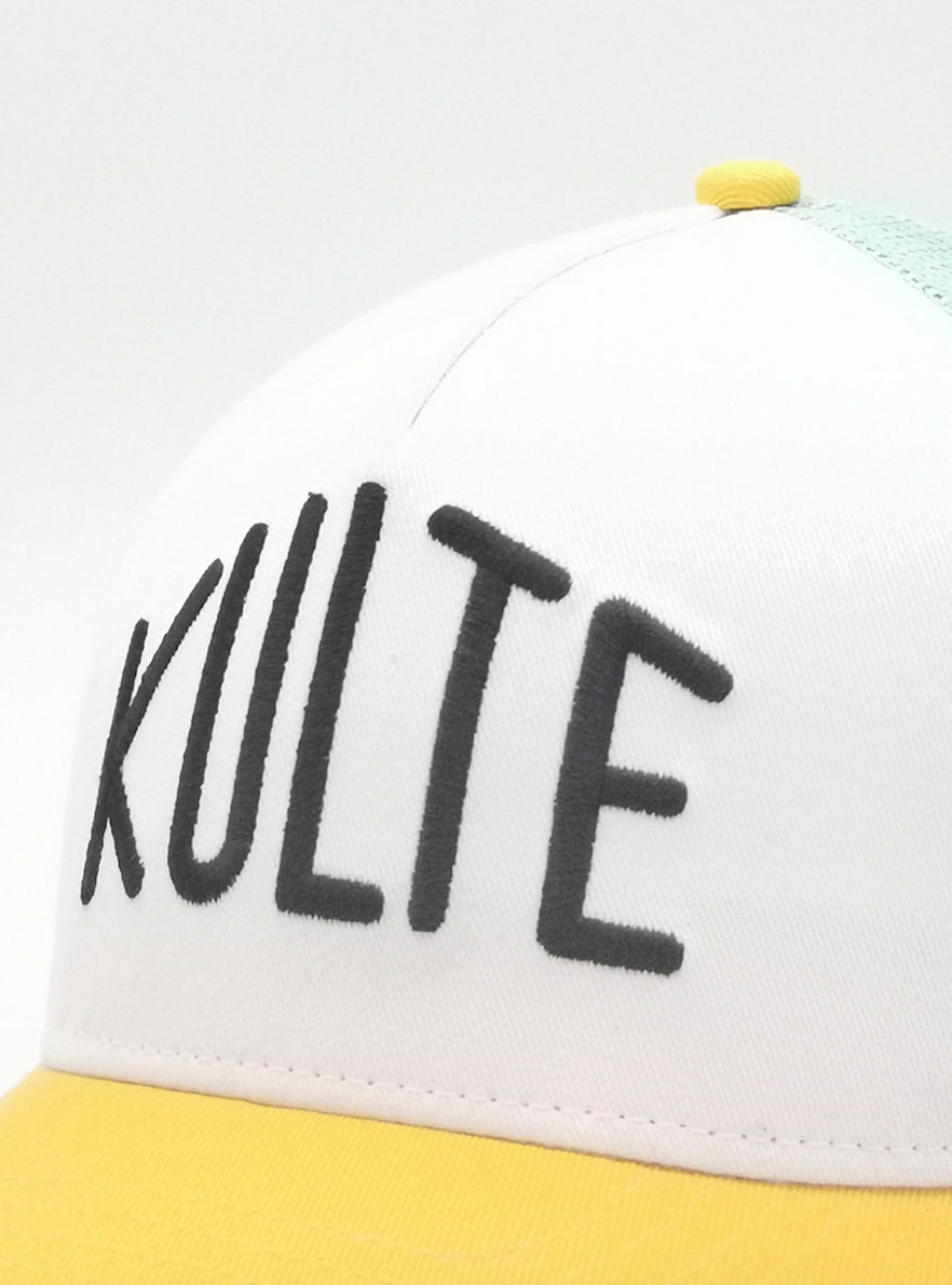 CASQUETTE TRUCKER VINTAGE YELLOW
