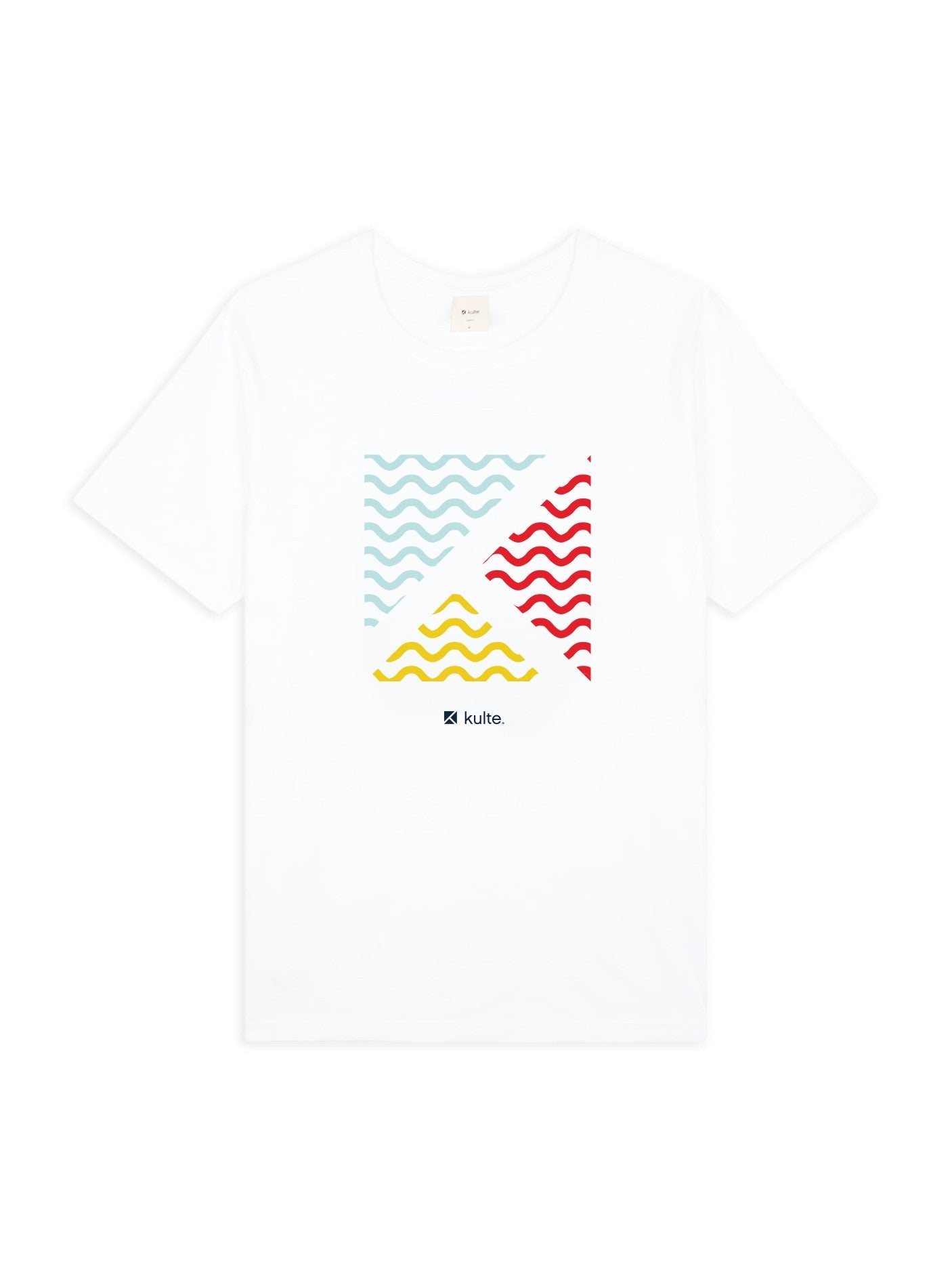 T-SHIRT WAVE UNISEXE WHITE