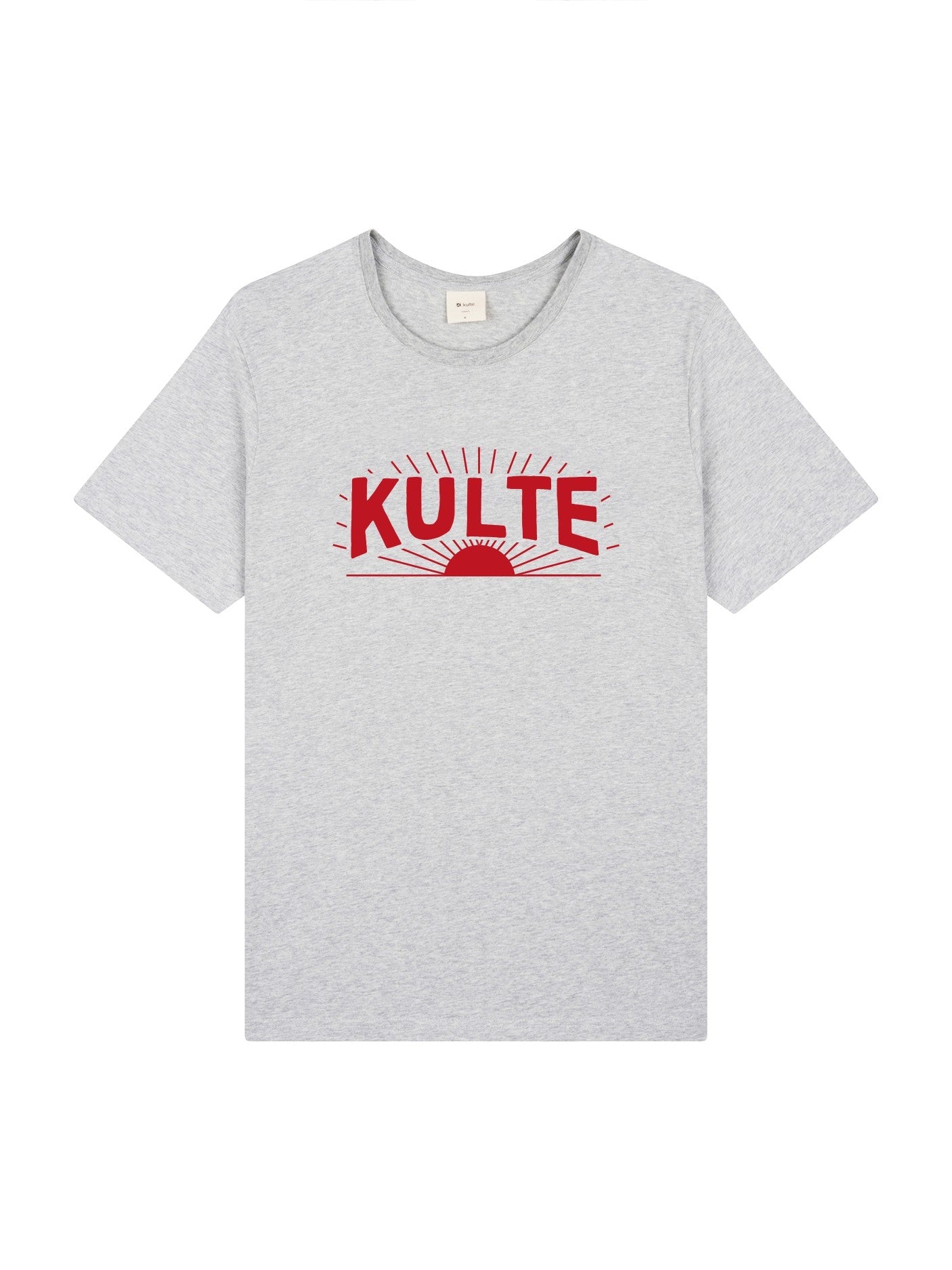 T-SHIRT SUNRED GREY