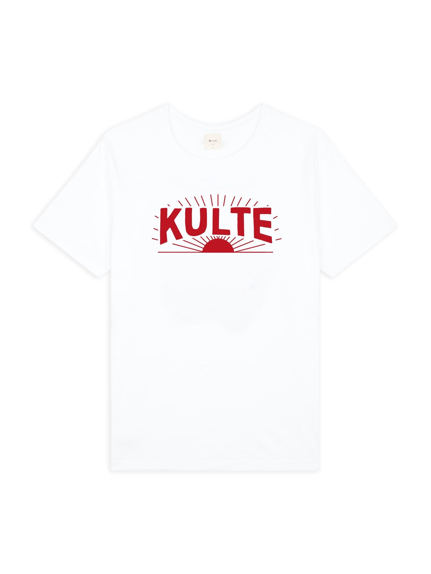 T-SHIRT SUNRED WHITE