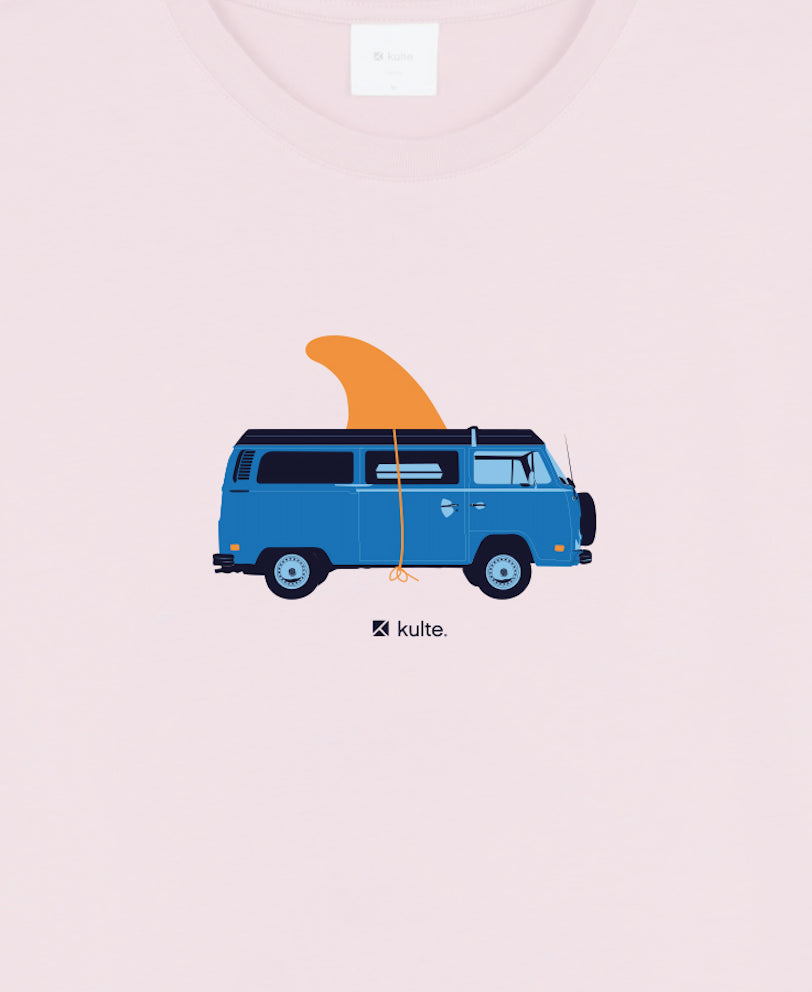 T-SHIRT VAN LIFE PINK