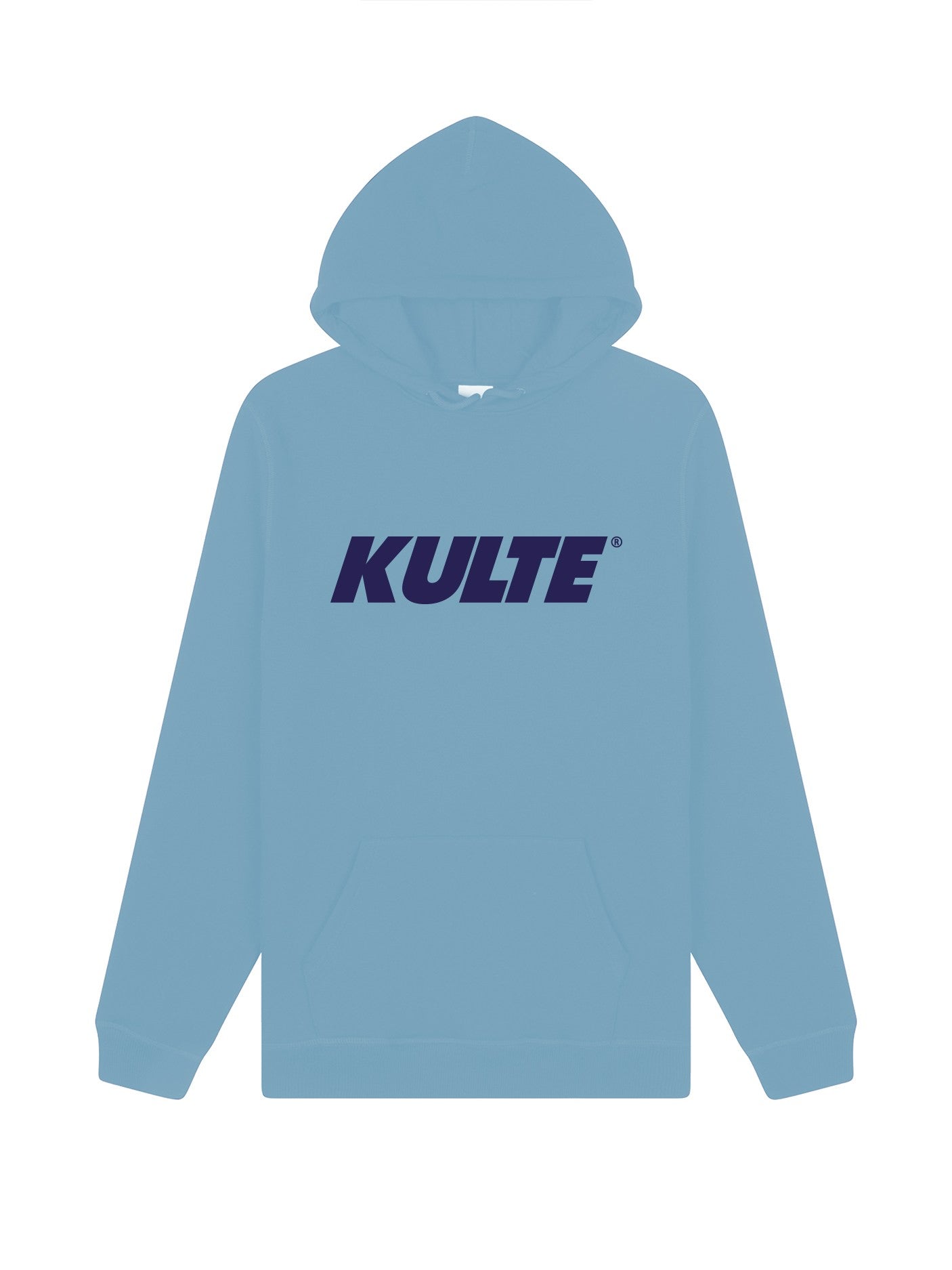 HOOD CORPO ITALIC LIGHT BLUE