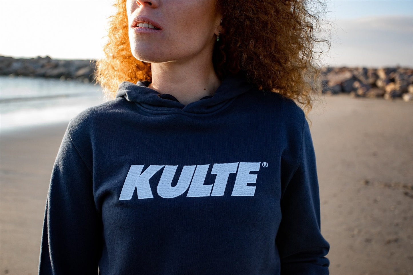 HOOD CORPO ITALIC NAVY