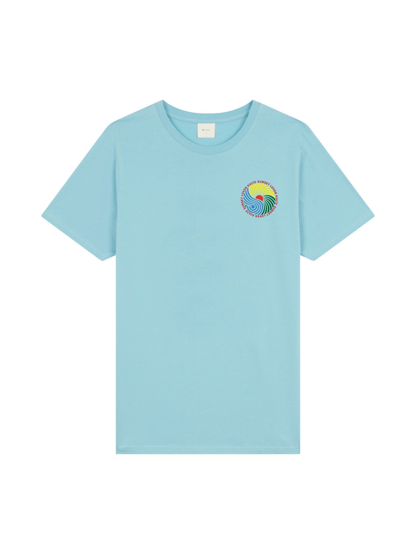 T-SHIRT SUNSET LOVER LIGHT BLUE