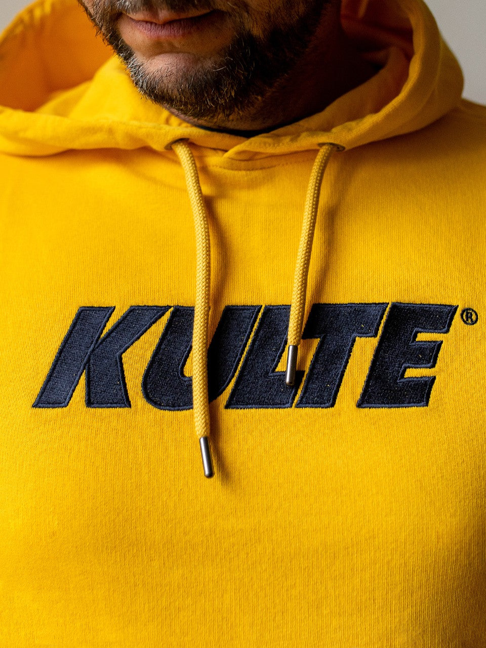 HOOD CORPO ITALIC YELLOW