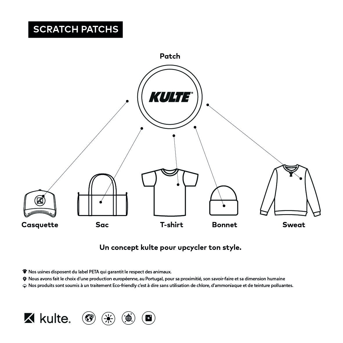 T-SHIRT CORPO PATCH GREY