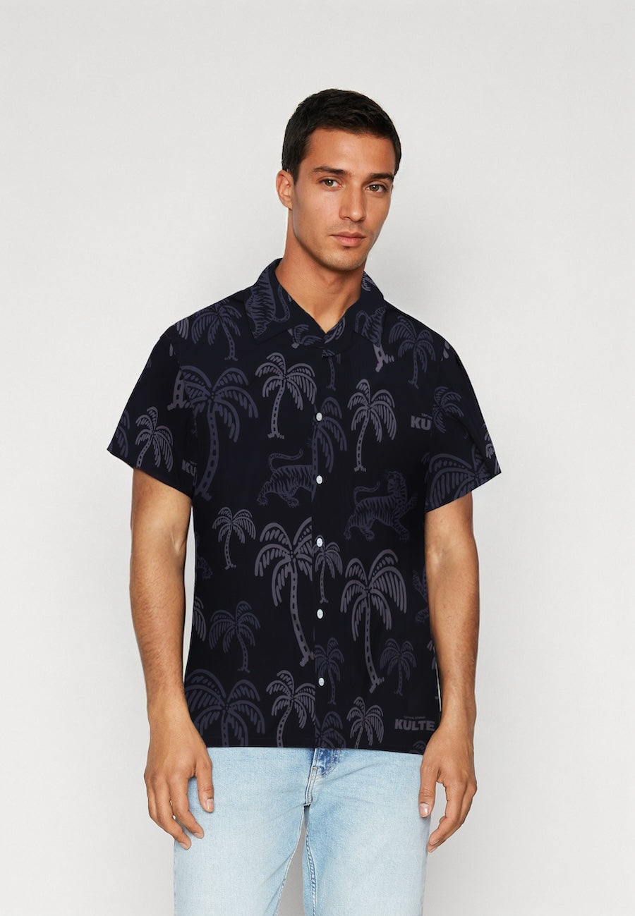 CHEMISE MANCHES COURTES HAWAIENNE TATOO