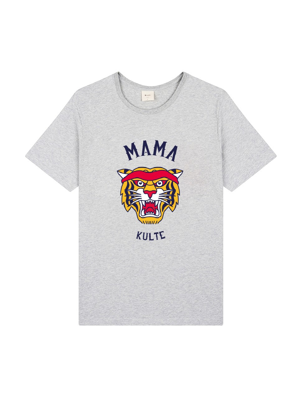 T-SHIRT TIGRE UNISEXE GREY