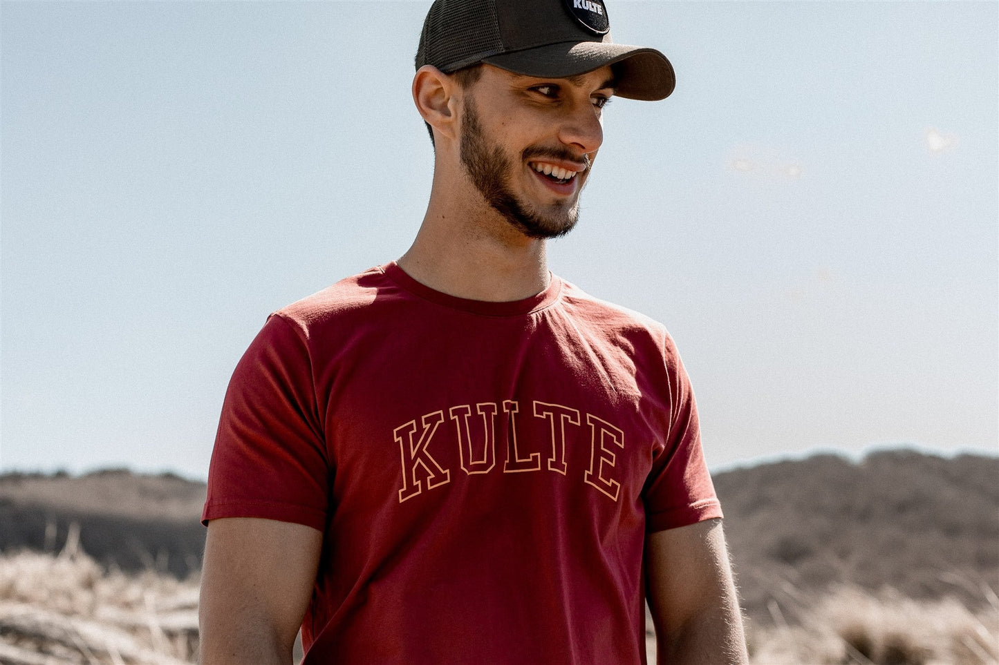 T-SHIRT UNISEXE CORPO ATHLETIC BURGUNDY