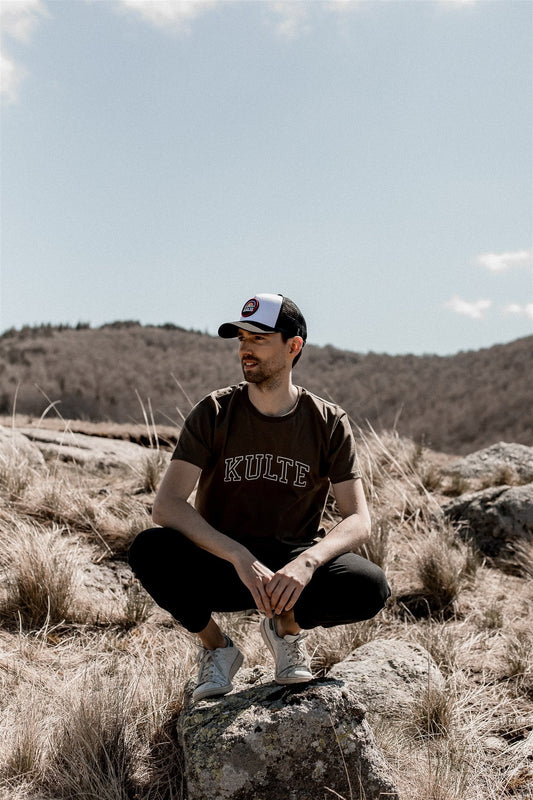 T-SHIRT UNISEXE CORPO ATHLETIC KAKI