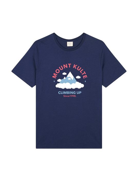 T-SHIRT UNISEXE KULT MOUNT NAVY