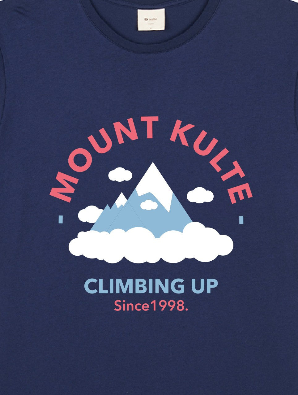 T-SHIRT UNISEXE KULT MOUNT NAVY