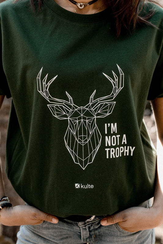 T-SHIRT UNISEXE TROPHY GREEN