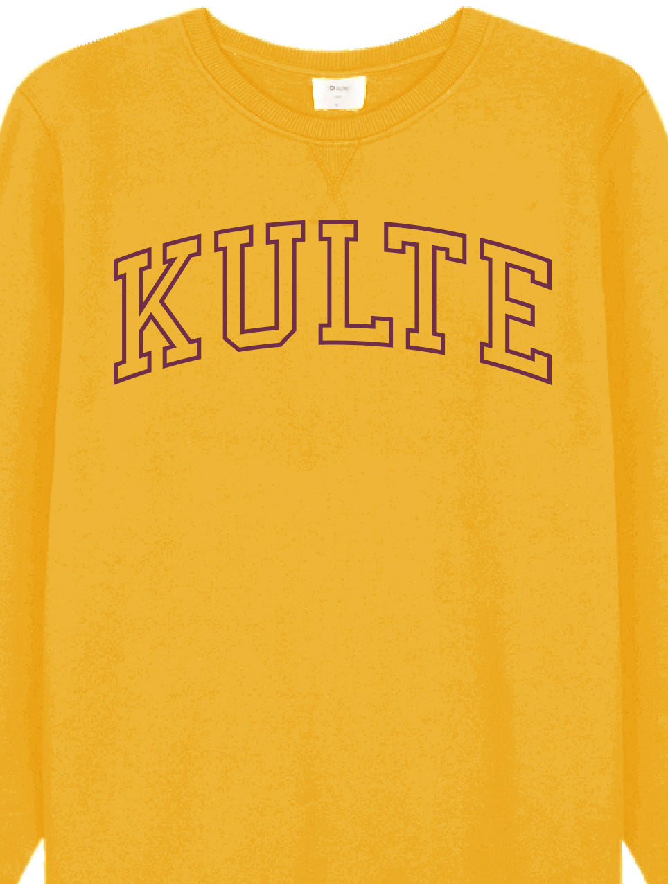 YELLOW ATHLETIC CORPO SWEATSHIRT