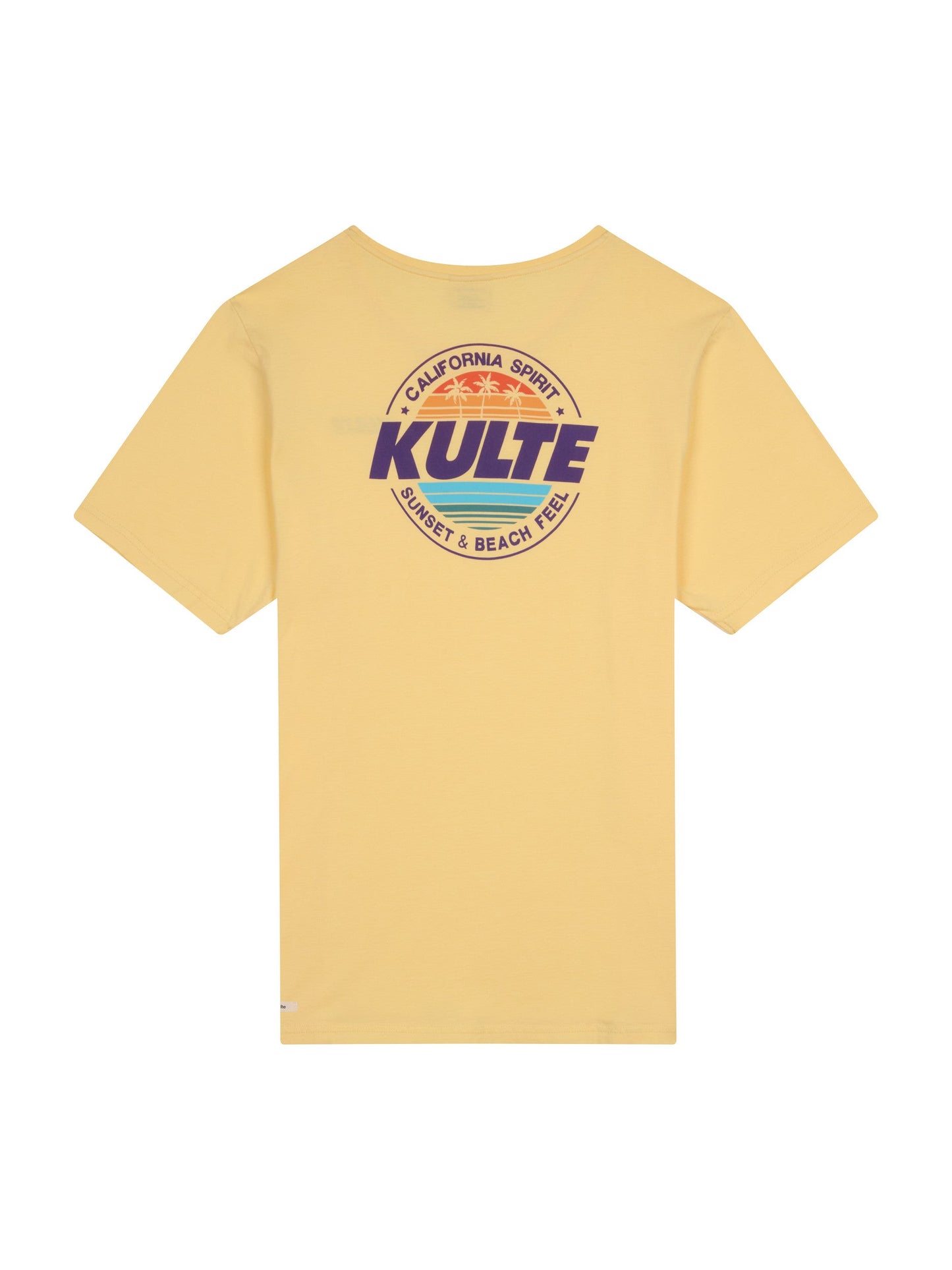 TEE SHIRT CALI YELLOW