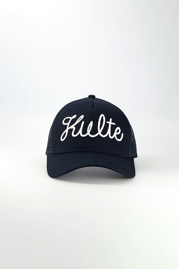 CASQUETTE SCRIPT NAVY