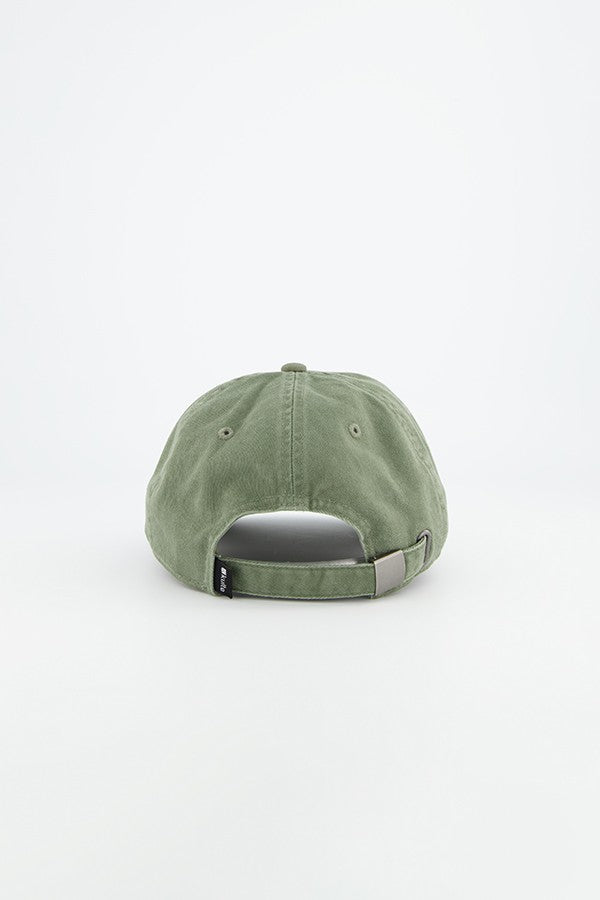 CASQUETTE BASEBALL KAKI STONE WASH