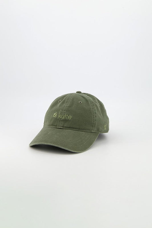 CASQUETTE BASEBALL KAKI STONE WASH