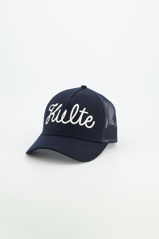 CASQUETTE SCRIPT NAVY