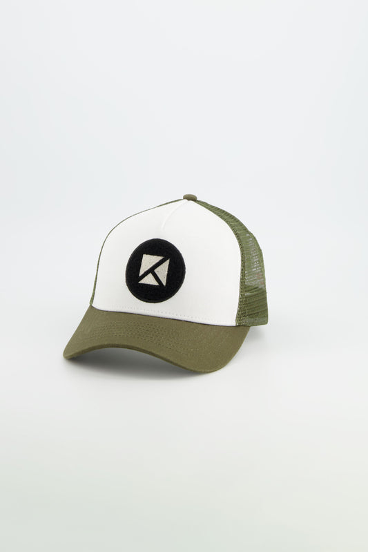 CASQUETTE SCRATCH KAKI WHITE