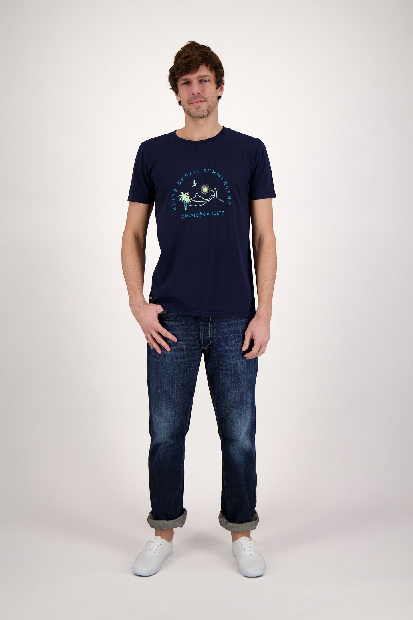 T-SHIRT BRAZIL NAVY