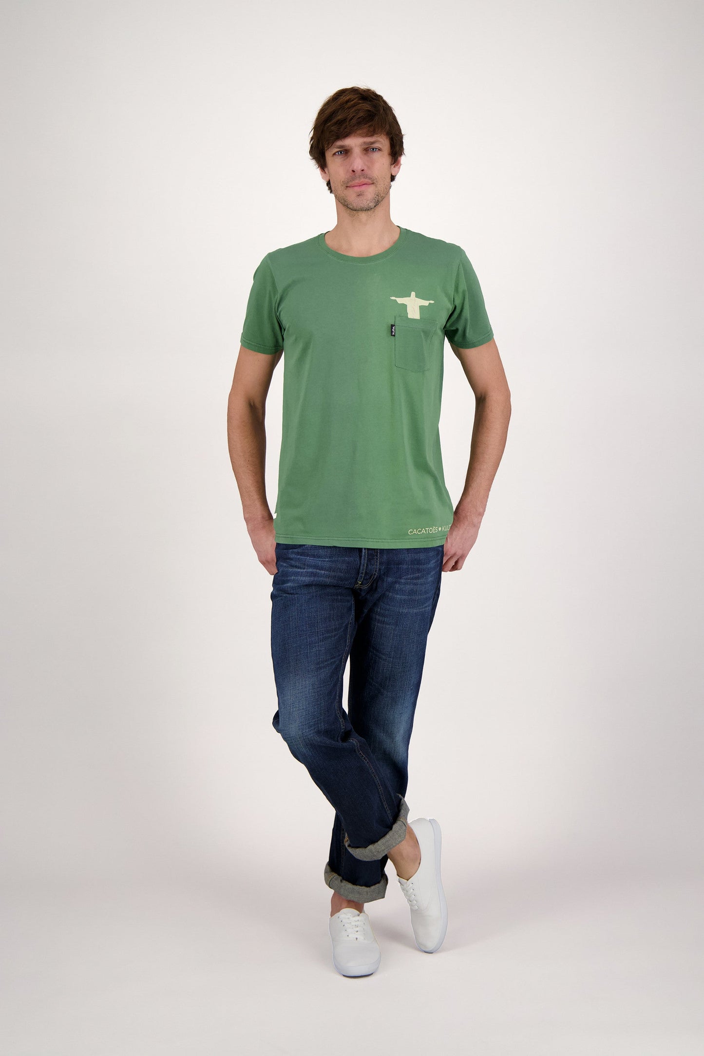 T-SHIRT POCKET CORCOVADO KAKI