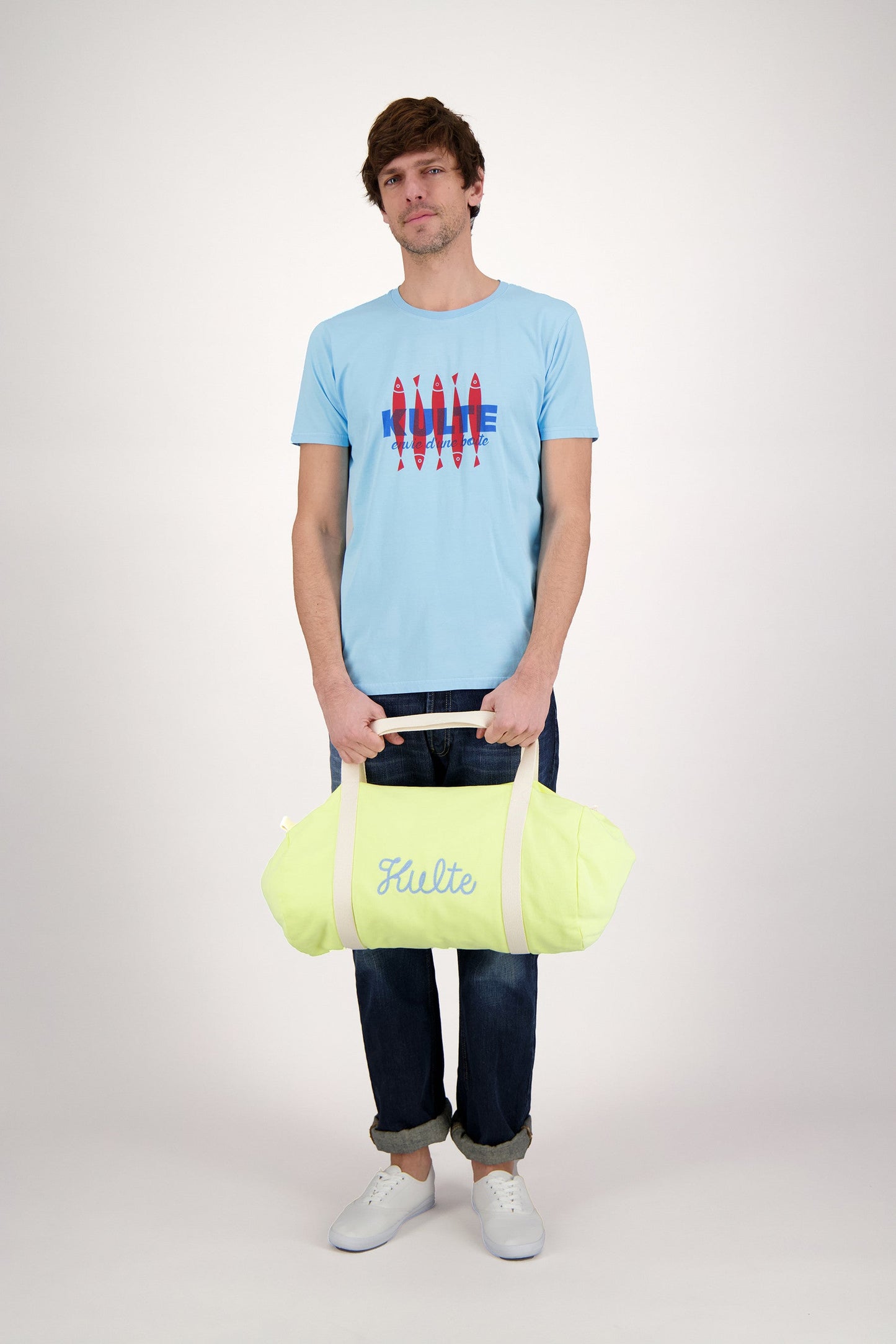 T-SHIRT SARDINE LIGHT BLUE