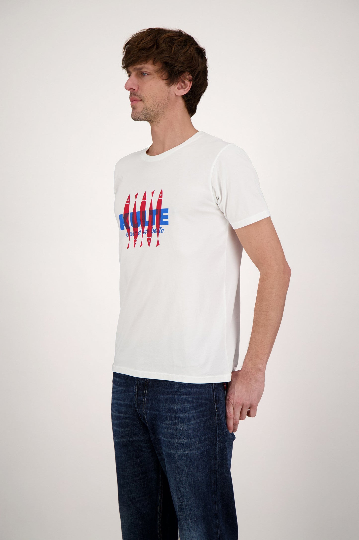 T-SHIRT SARDINE WHITE