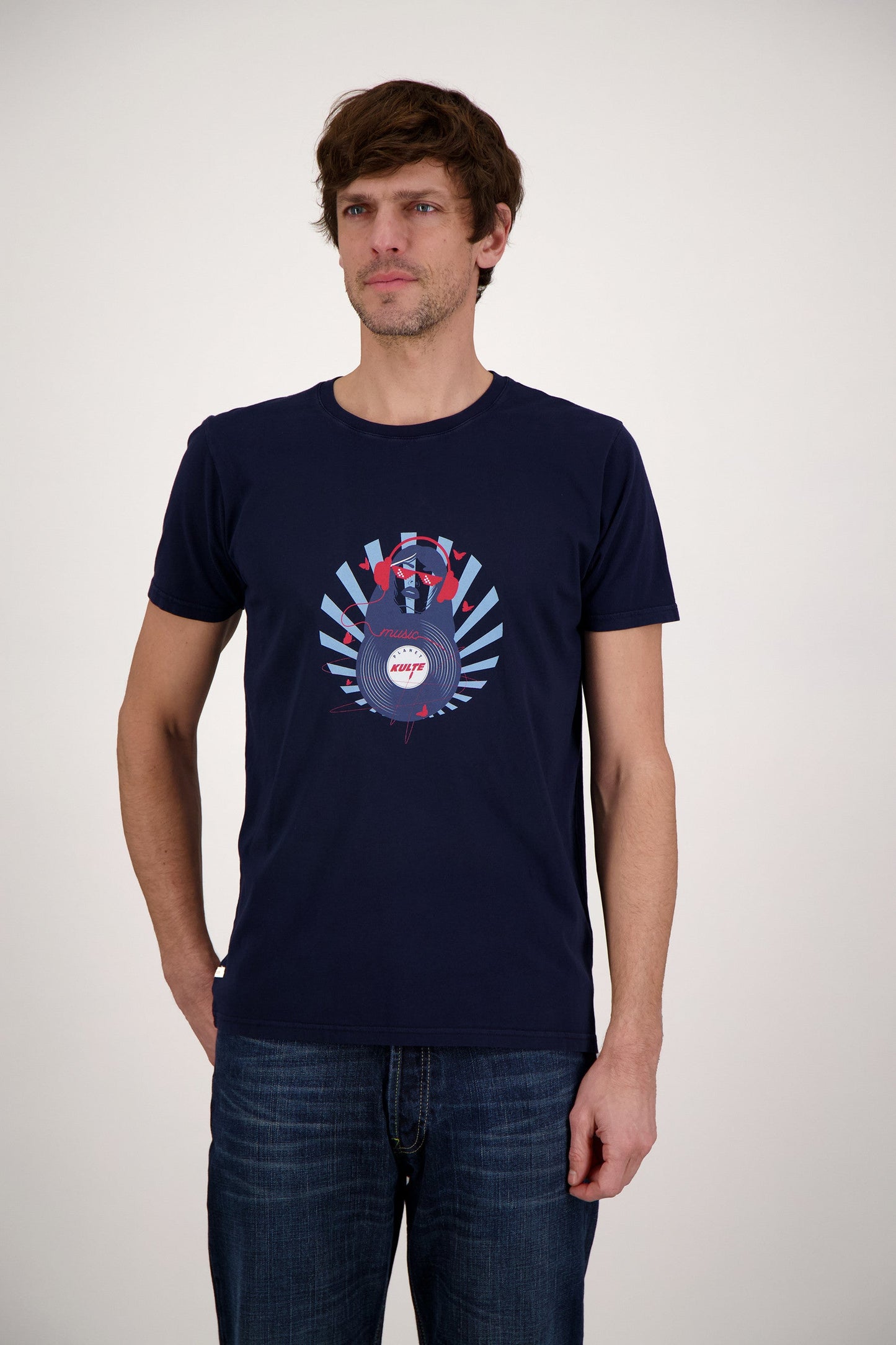 T-SHIRT VINYLE NAVY