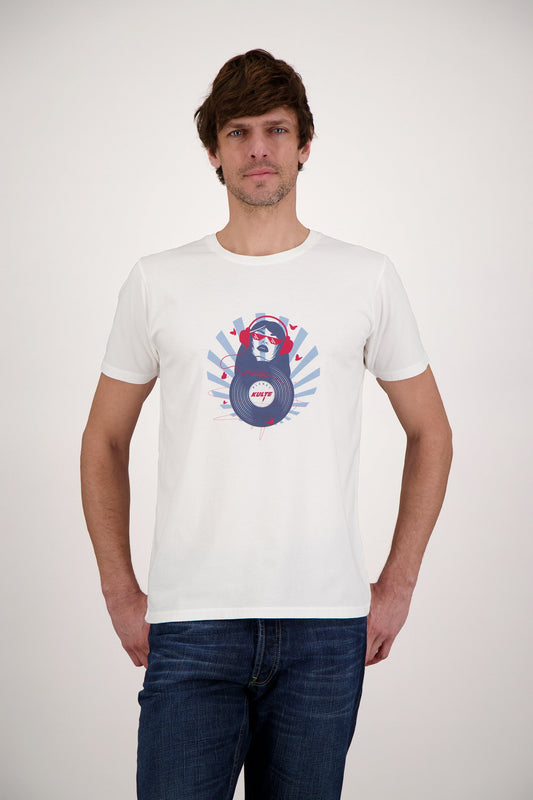 T-SHIRT VINYLE WHITE