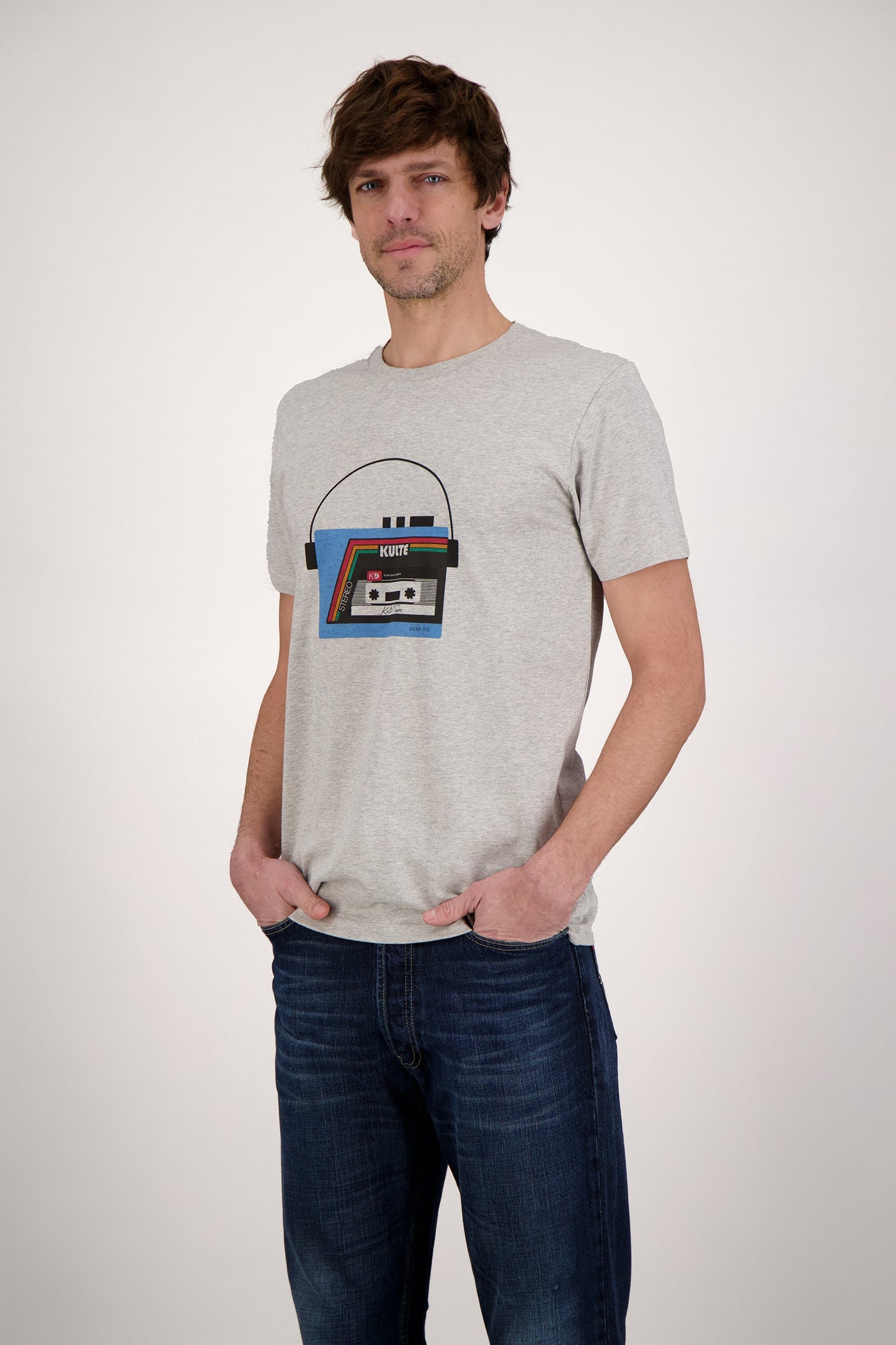 T-SHIRT WALKMAN GREY