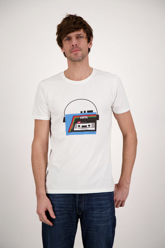 T-SHIRT WALKMAN WHITE