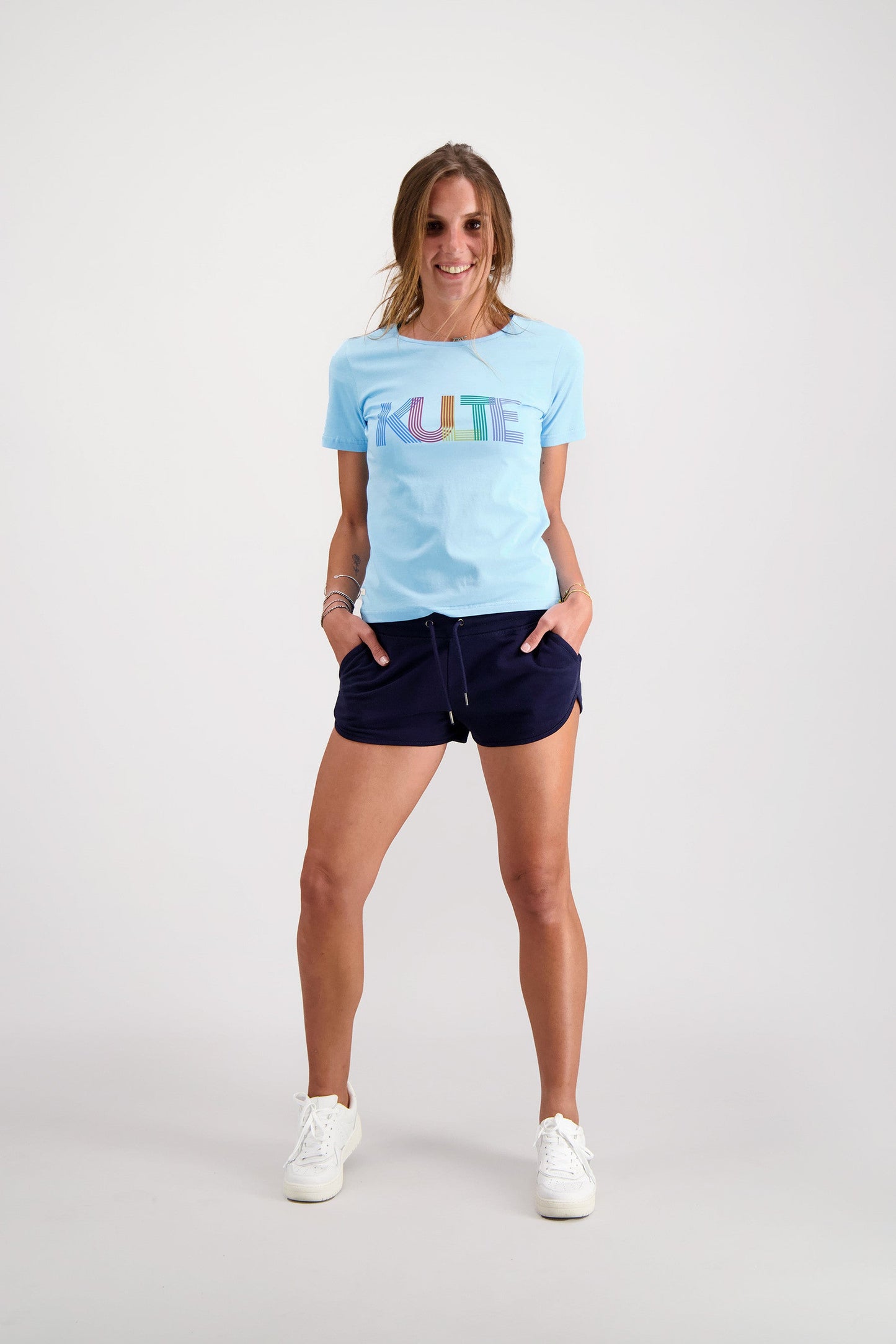 T-SHIRT FEMME PRISMA LIGHT BLUE