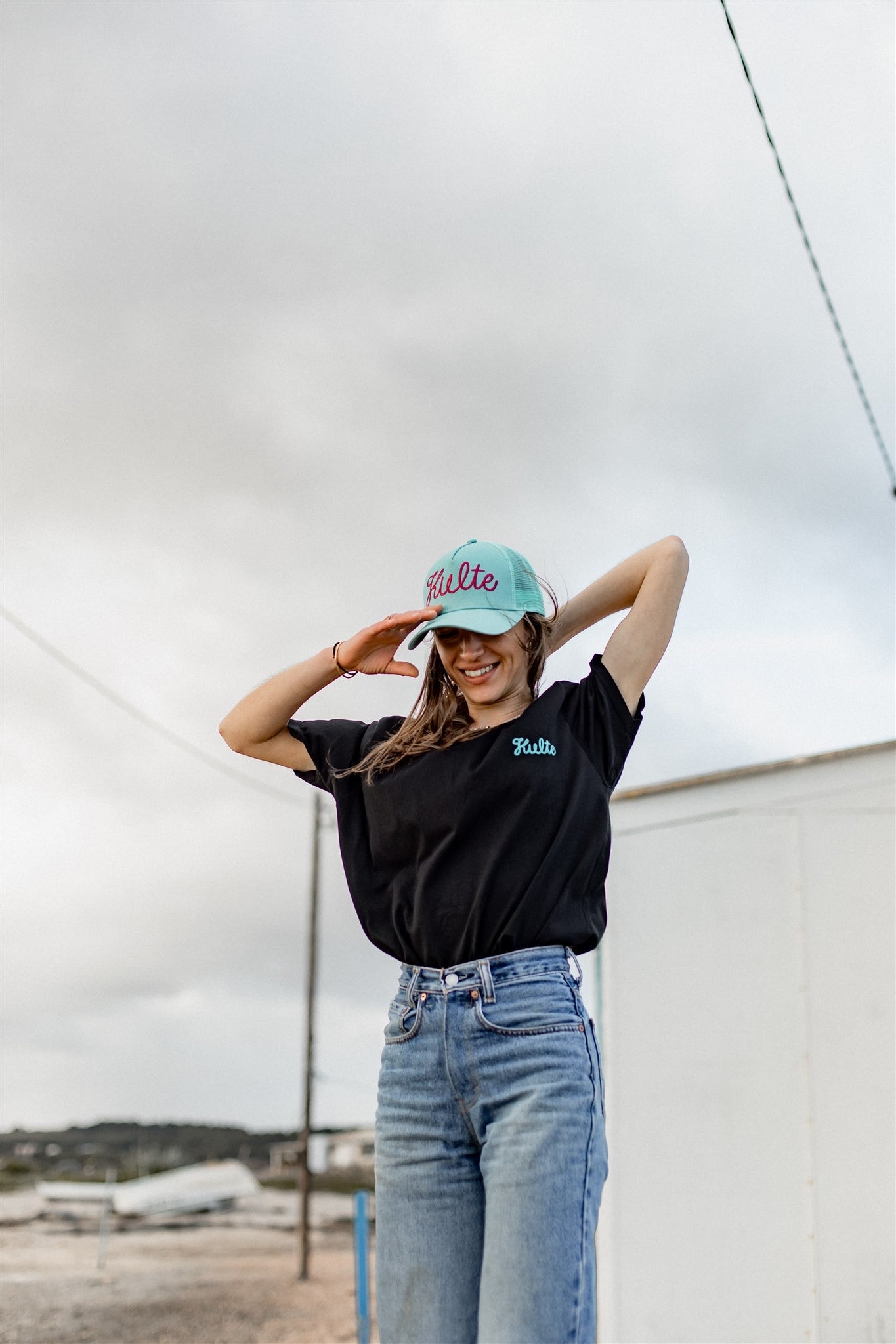 T-SHIRT CORPO SCRIPT BLACK