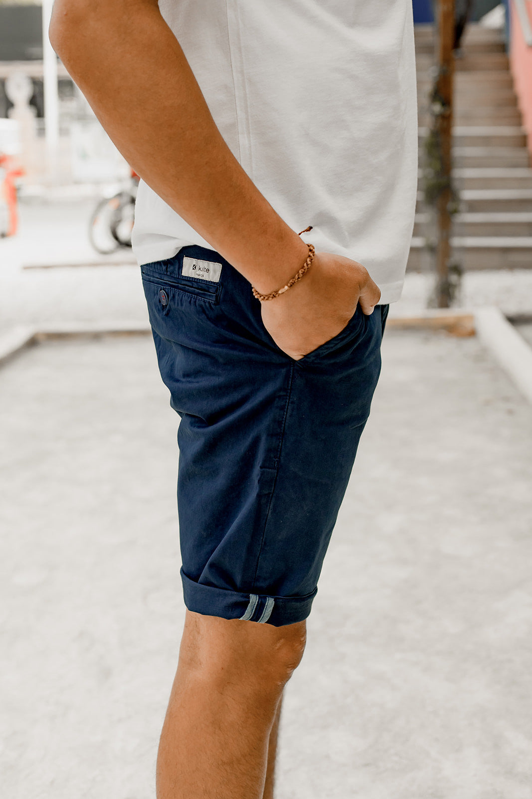 CHINO SHORT NAVY